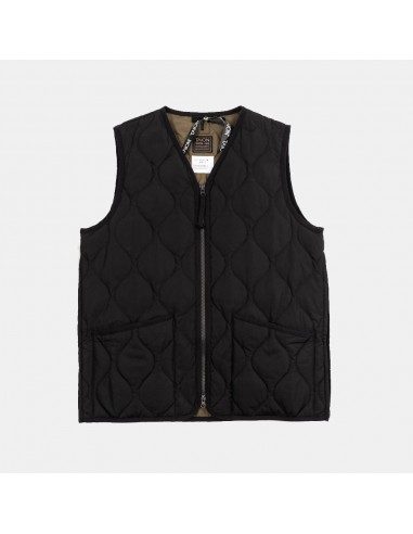 Military Zip V-neck Down Vest Dans la société mordern