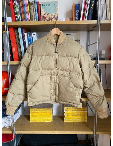 c.1990 Walls Outdoor Down Jacket Creme le concept de la Pate a emporter 