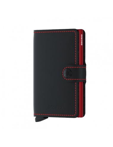 Secrid - Miniwallet Matte Black Red pas cher chine