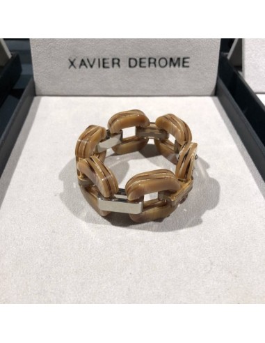 Xavier Derome - Gourmette Acetate Oeil De Tigre Clair sélection de produits