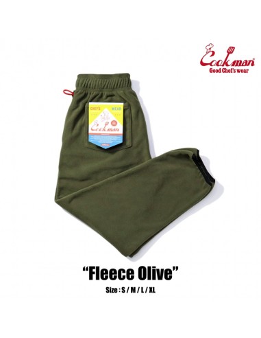 Cookman Chef Pants - Fleece : Olive Profitez des Offres !