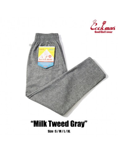 Cookman Chef Pants - Milk Tweed : Gray Comment ça marche