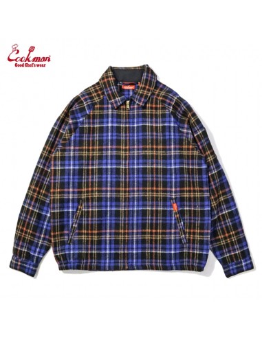 Cookman Delivery Jacket - Woolmix Tartan : Scottish Navy d'Europe débarque