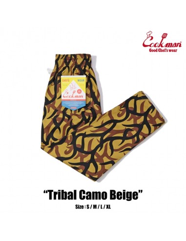 Cookman Chef Pants - Tribal Camo : Beige Faites des économies