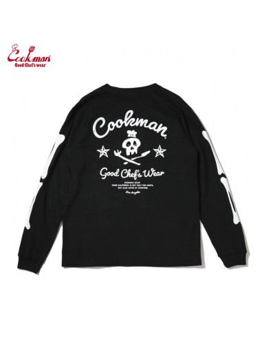 Cookman Long Sleeve T-shirts - Skull : Black sélection de produits