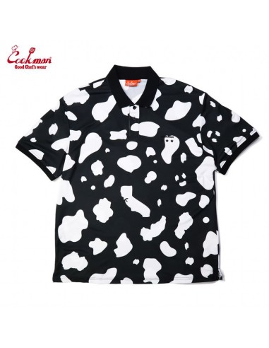 Cookman Polo Shirts - Cow : Black Les magasins à Paris