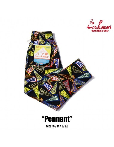 Cookman Chef Pants - Pennant : Black pas cheres