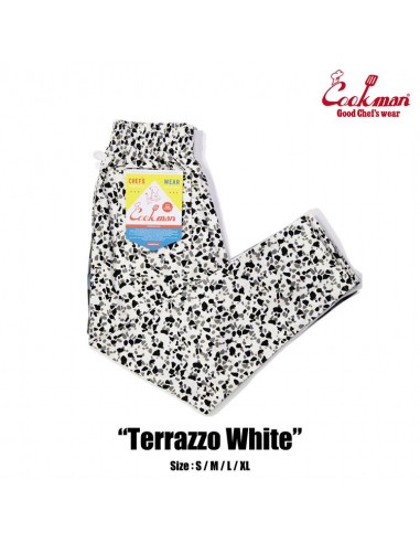 Cookman Chef Pants - Terrazzo : White en linge