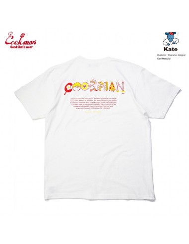 Cookman T-shirts -Kate Tasty Logo : White suggérées chez