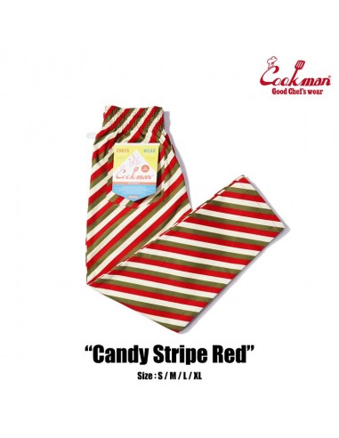 Cookman Chef Pants - Candy Stripe : Red Les êtres humains sont 