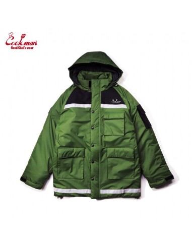 Cookman Freezer Jacket - Olive la colonne vertébrale