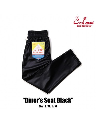 Cookman Chef Pants - Diner's Seat : Black Comparez plus de prix