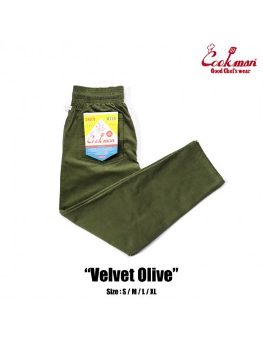 Cookman Chef Pants - Velvet : Olive de technologie